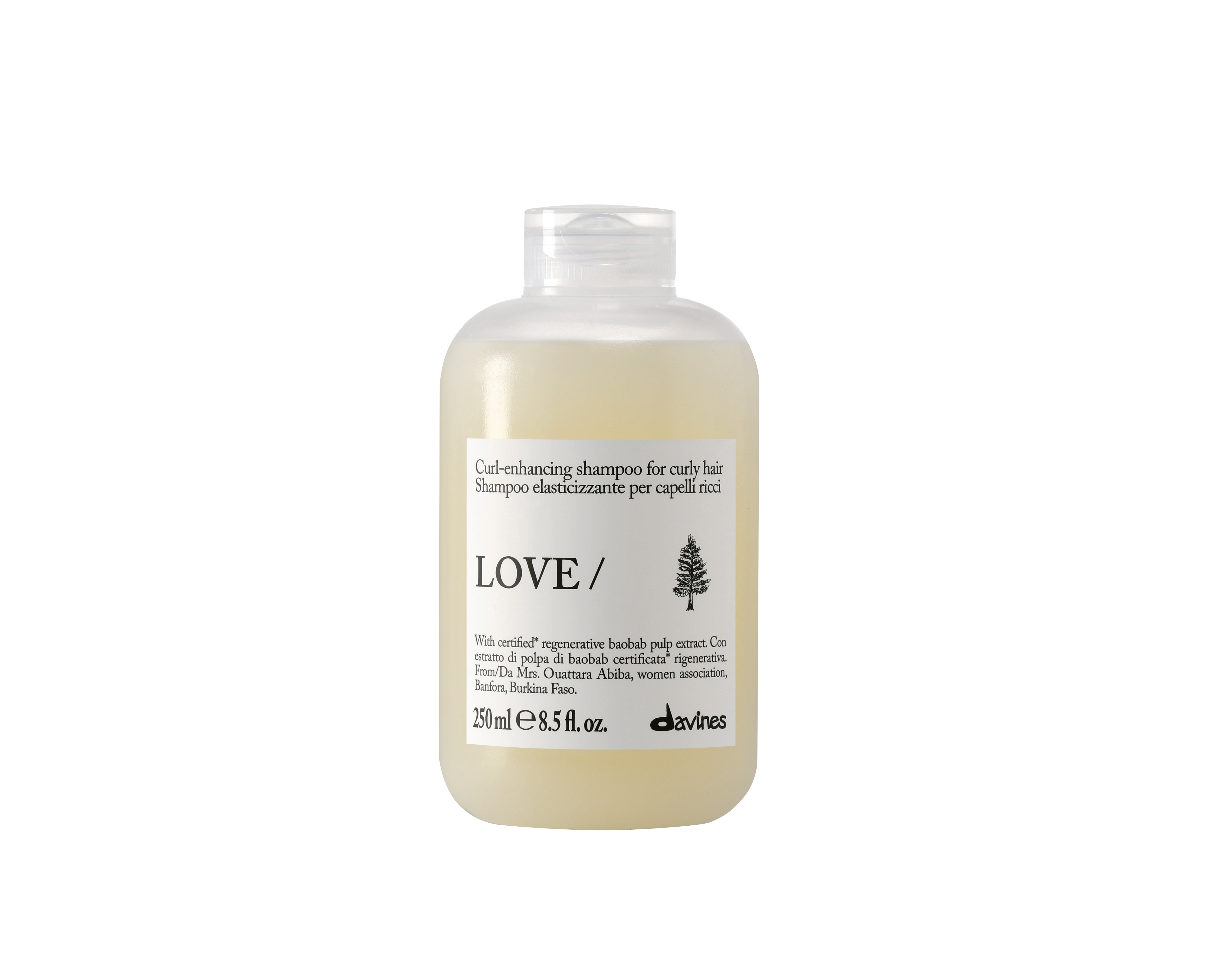 ŠAMPŪNAS GARBANOTIEMS PLAUKAMS PH: 5.5 | LOVE CURL