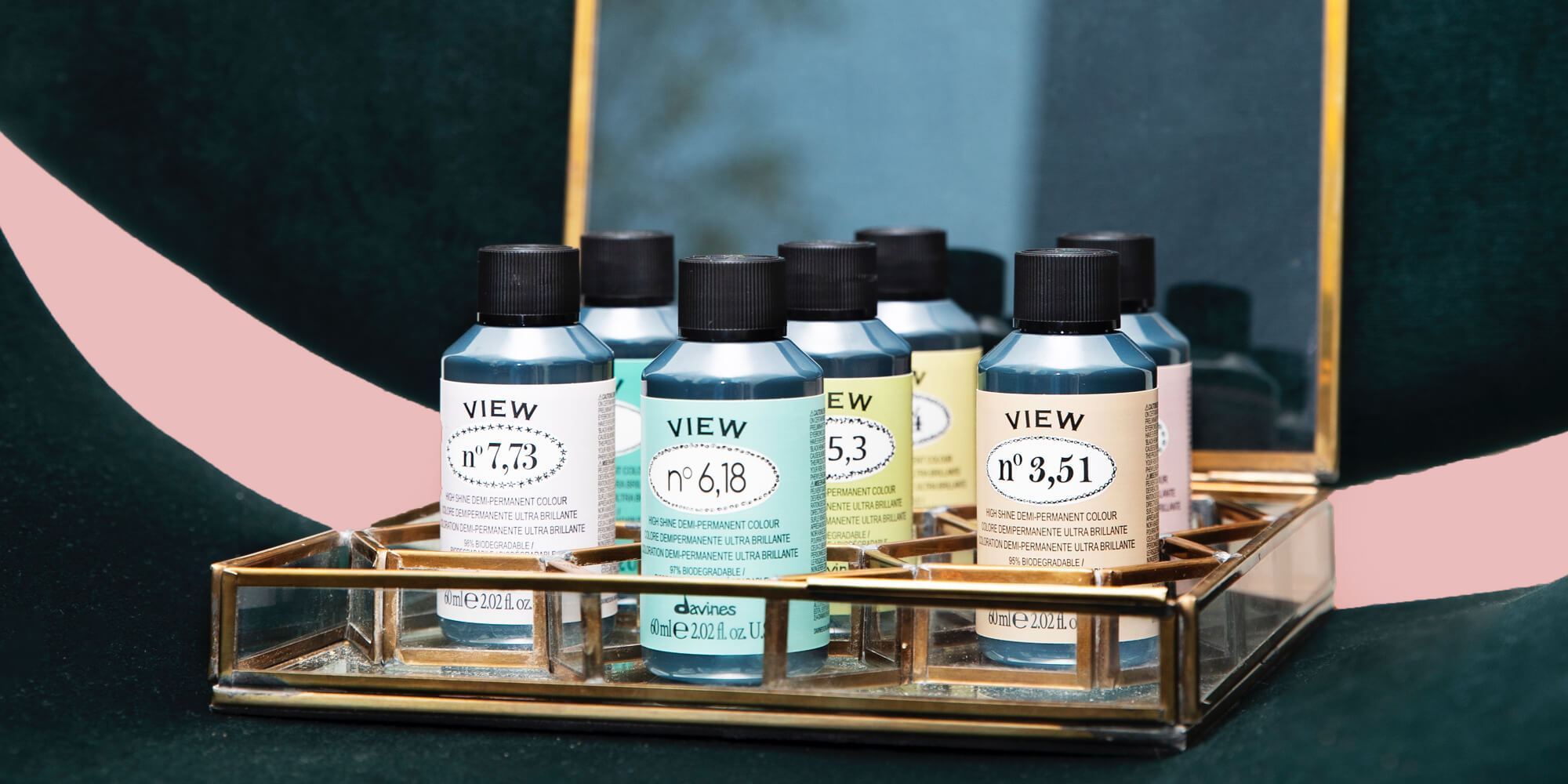 View plaukų tonavimas