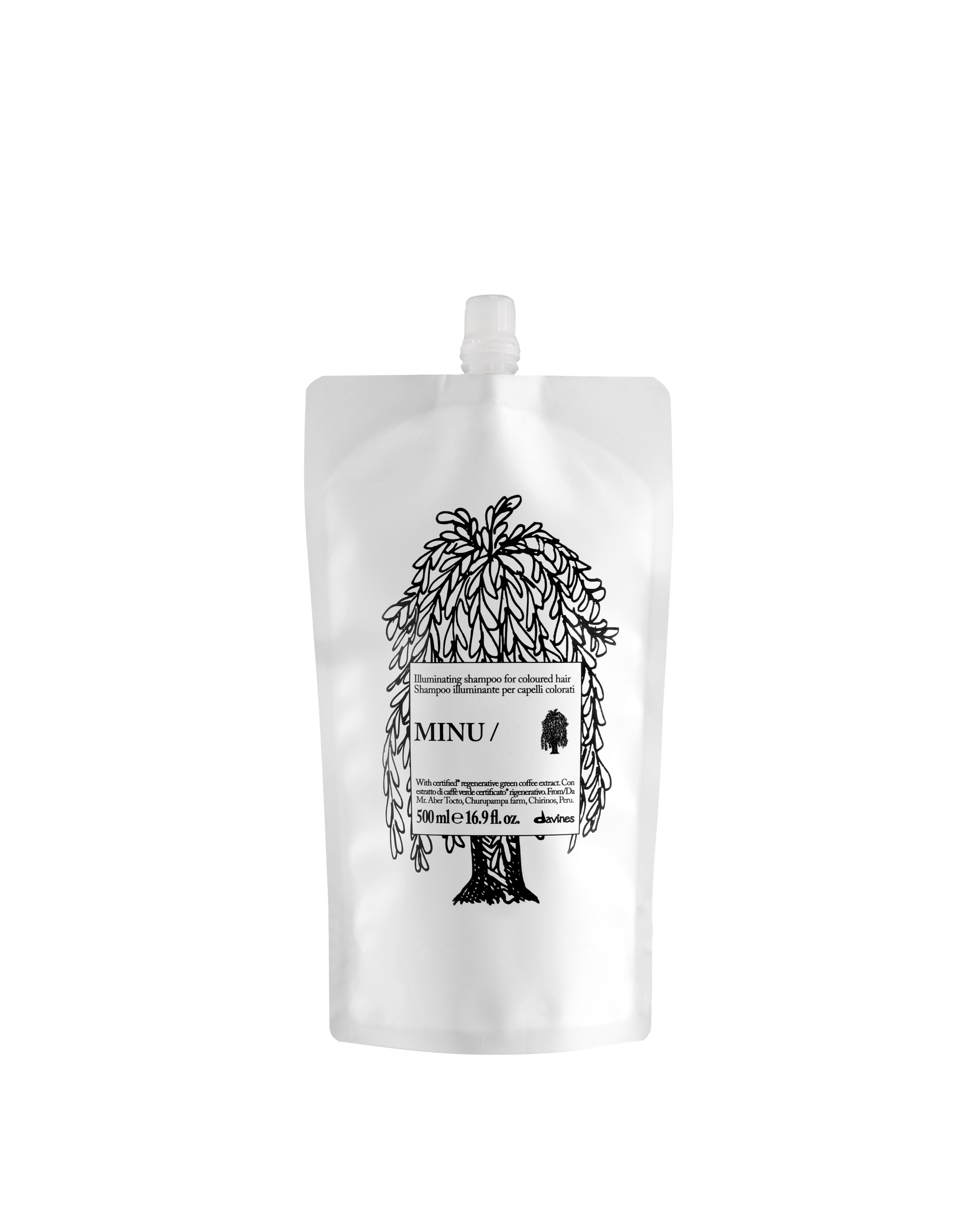 ŠAMPŪNO DAŽYTIEMS PLAUKAMS PAPILDYMO MAIŠELIS