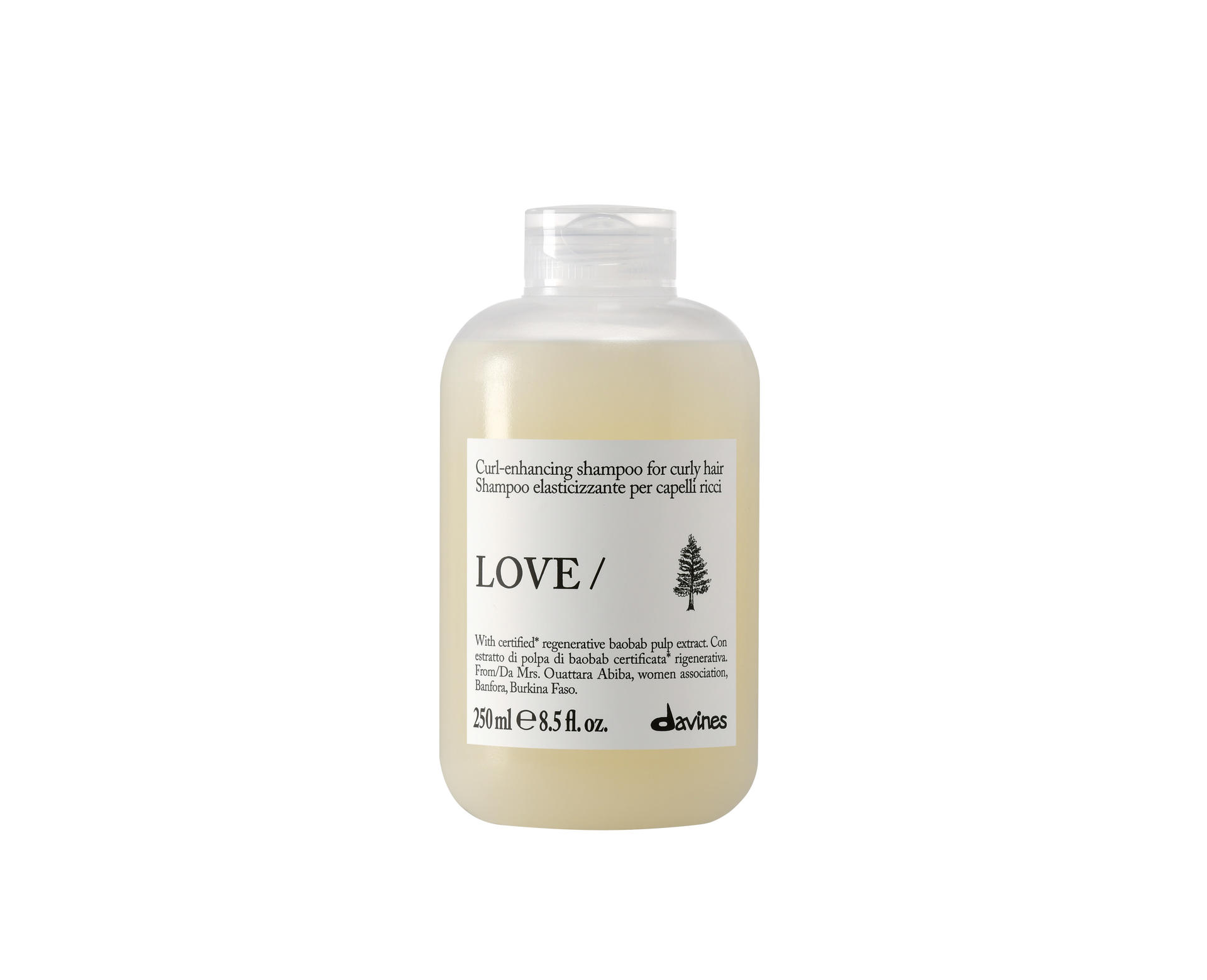 ŠAMPŪNAS GARBANOTIEMS PLAUKAMS PH: 5.5 | LOVE CURL