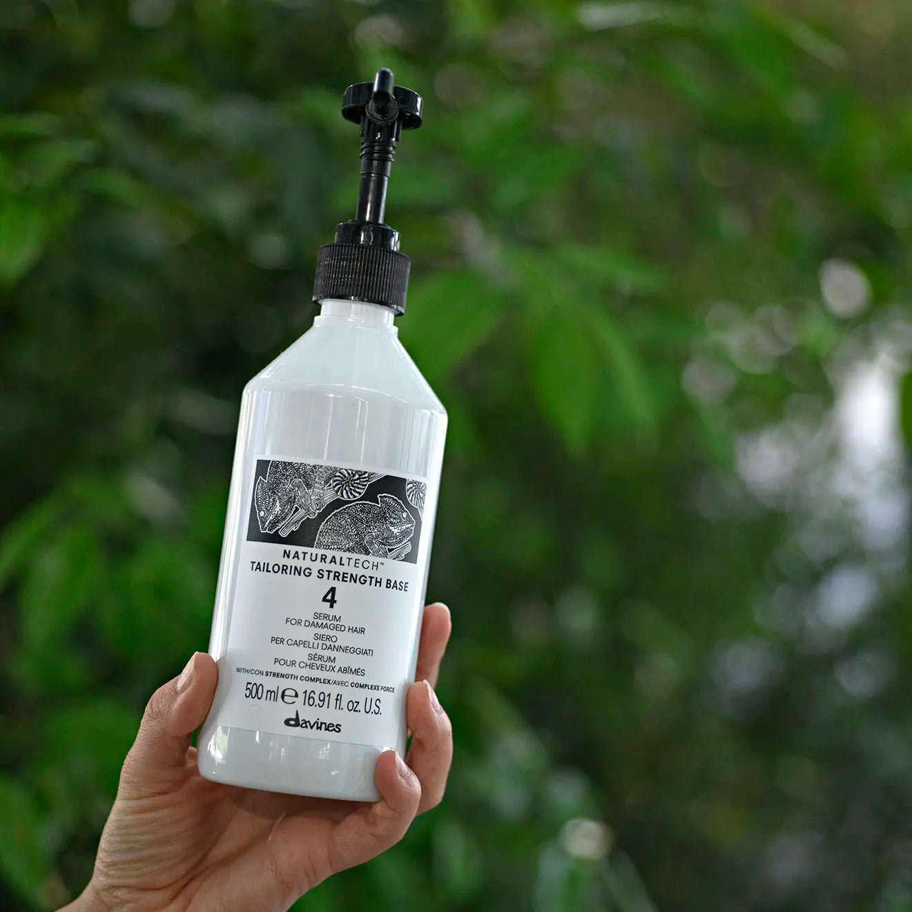 Trapiems plaukams: Naturaltech Tailoring Strength Base