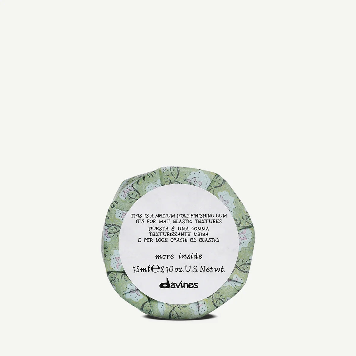 VIDUTINIO STIPRUMO GUMA PLAUKAMS | MEDIUM HOLD FINISHING GUM PH: 5.9